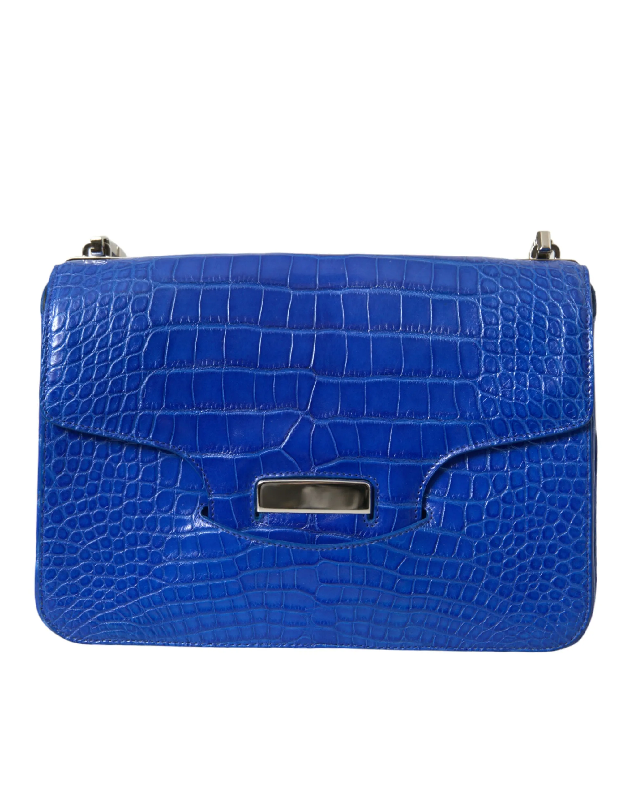 Balenciaga Chic Alligator Skin Chain Shoulder Women's Bag