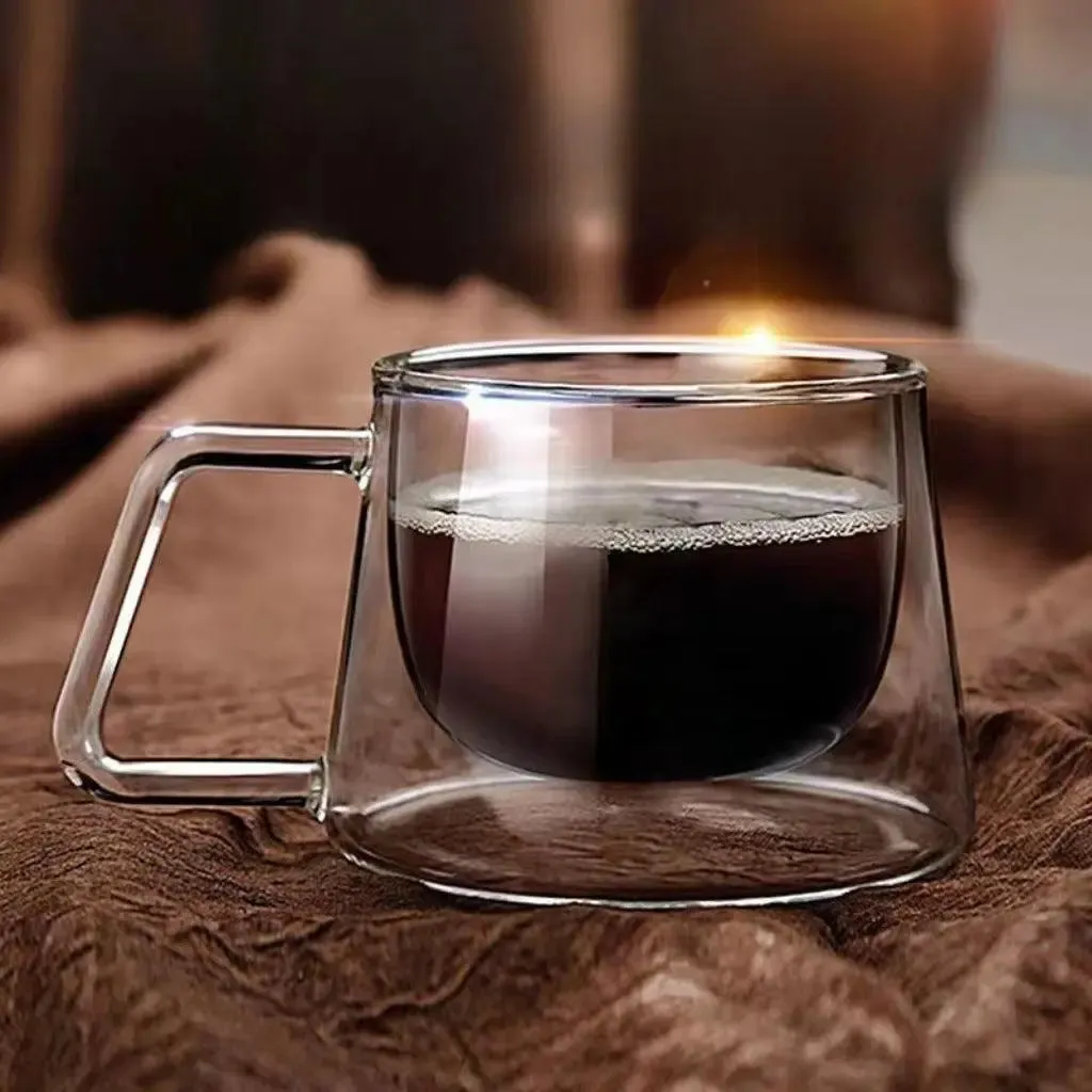 Double Walled Glass Mugs - Stylish & Durable Drinkware