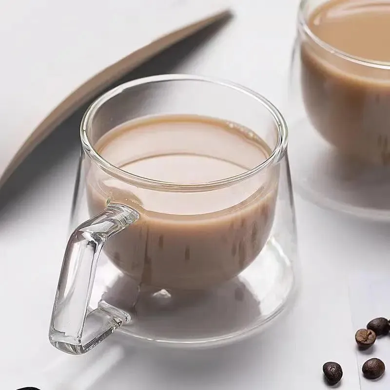 Double Walled Glass Mugs - Stylish & Durable Drinkware