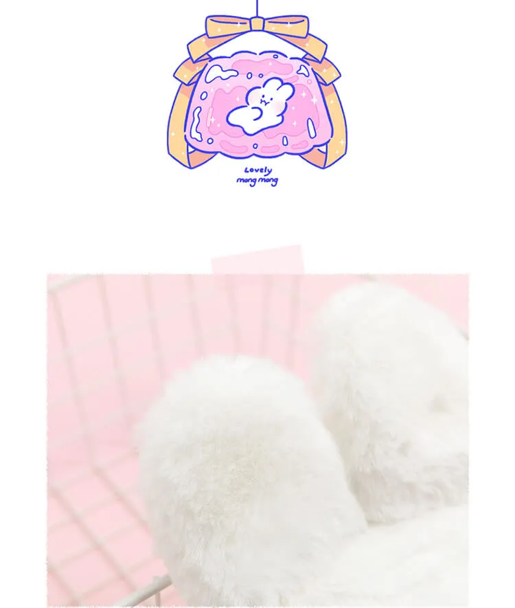 Lovely Mongmong Rabbit Crossbody Plush Bag