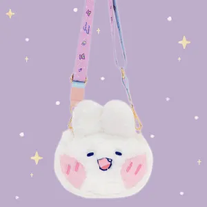 Lovely Mongmong Rabbit Crossbody Plush Bag