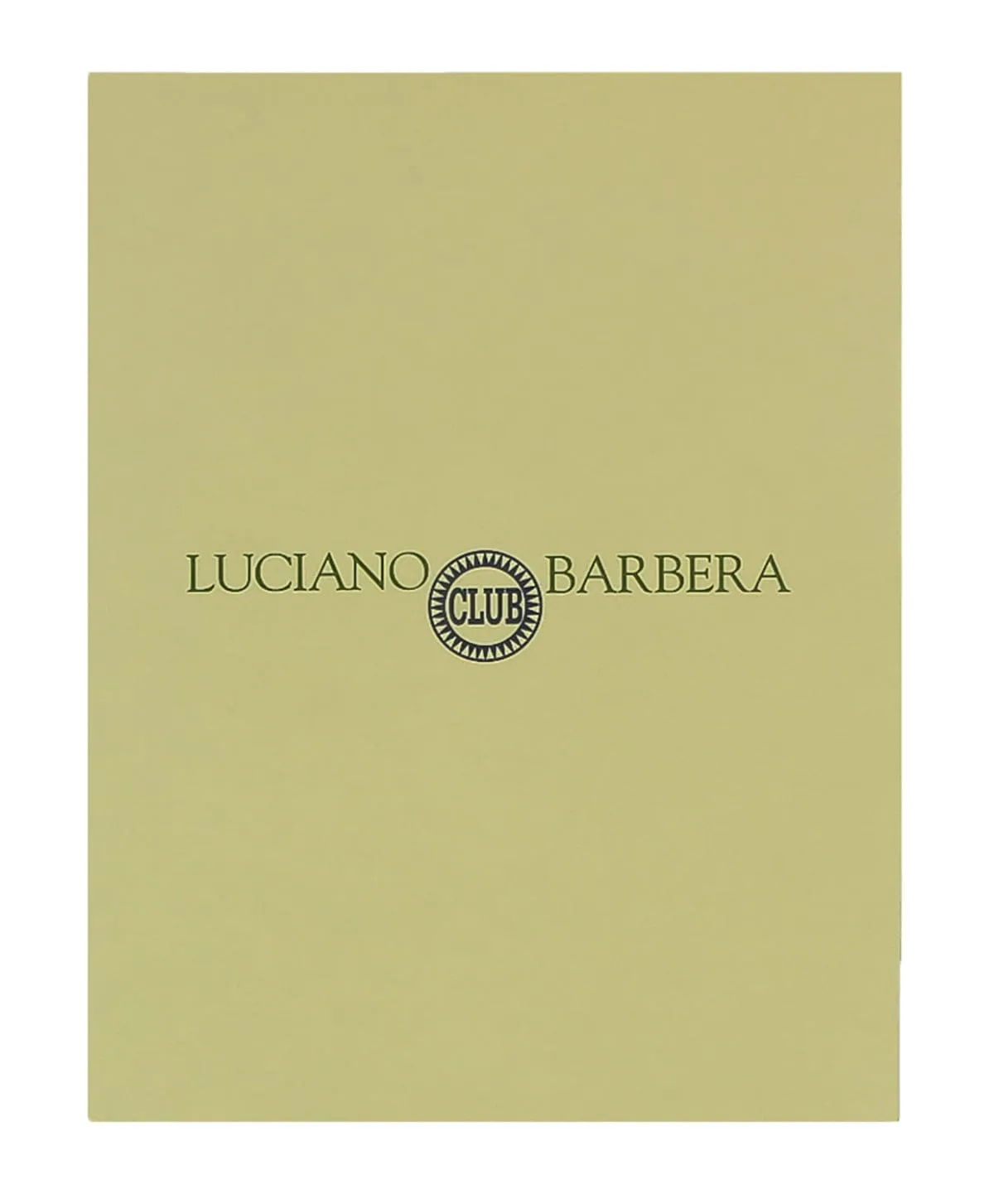 Luciano Barbera CLUB GINO NERO Black Leather Wallet