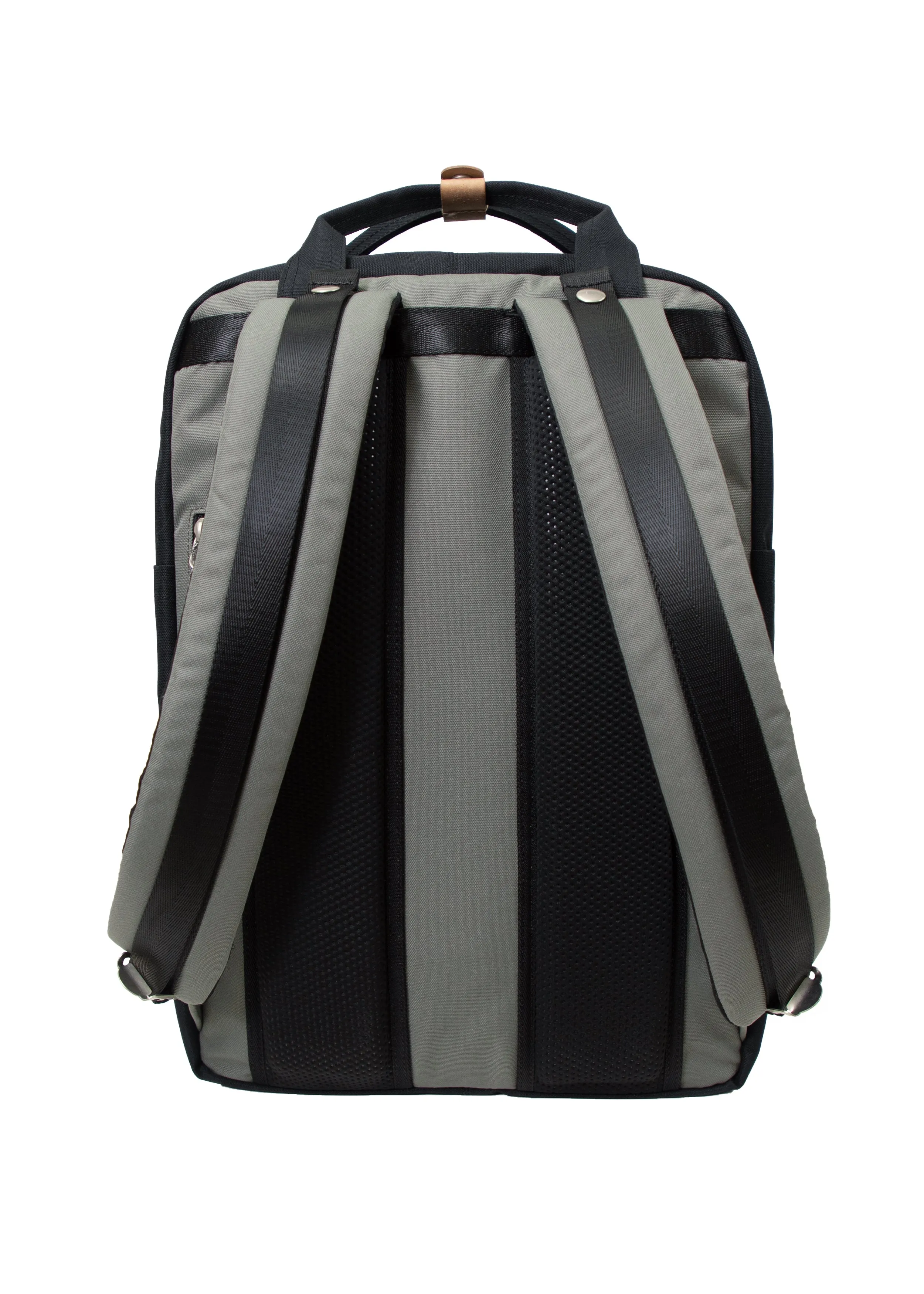 Macaroon Large Reborn Series Grey x Stone Backpack