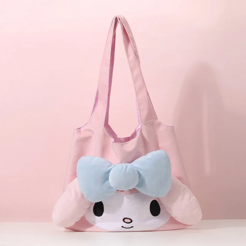 My Melody Kuromi Hello Kitty 3D Face Handbag