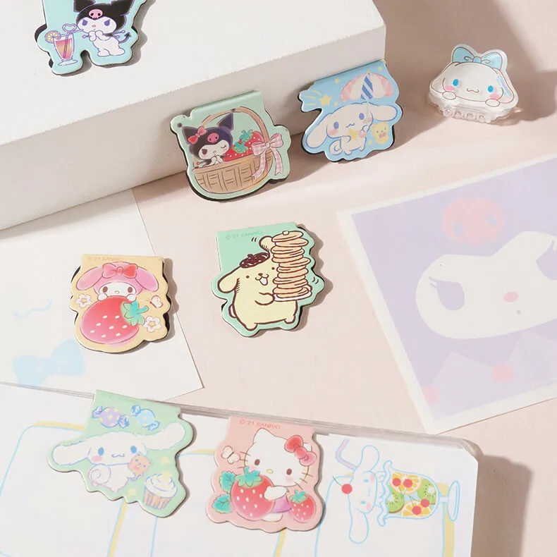 Sanrio Magnetic Bookmark 4pcs Set