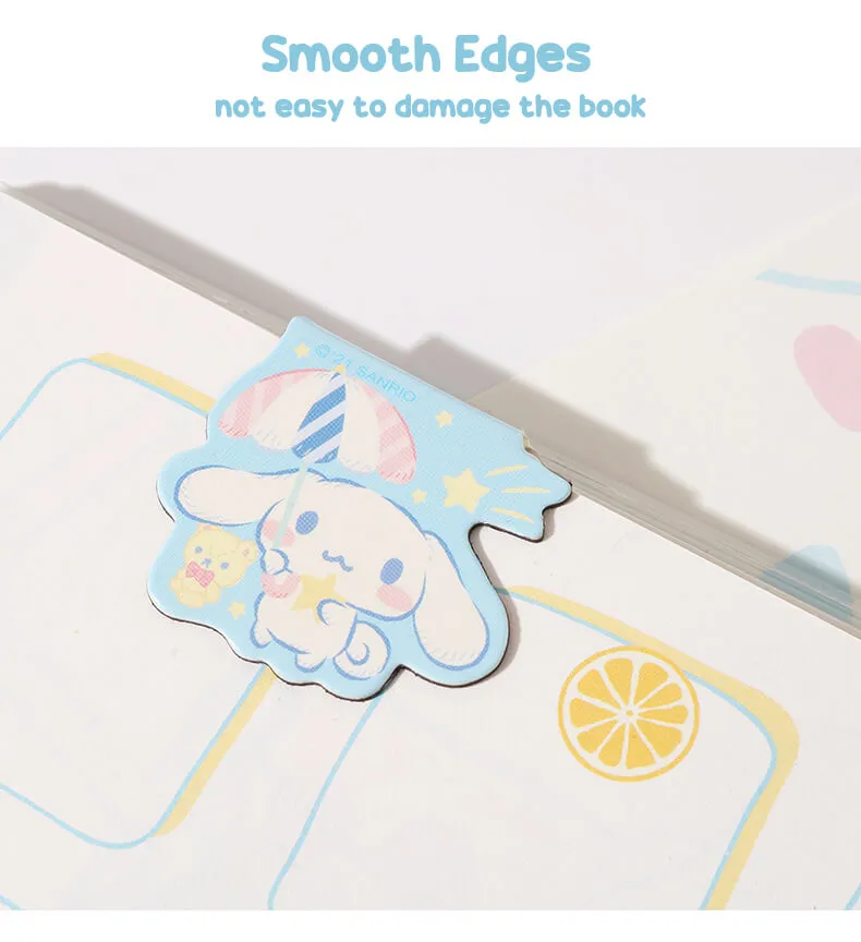 Sanrio Magnetic Bookmark 4pcs Set