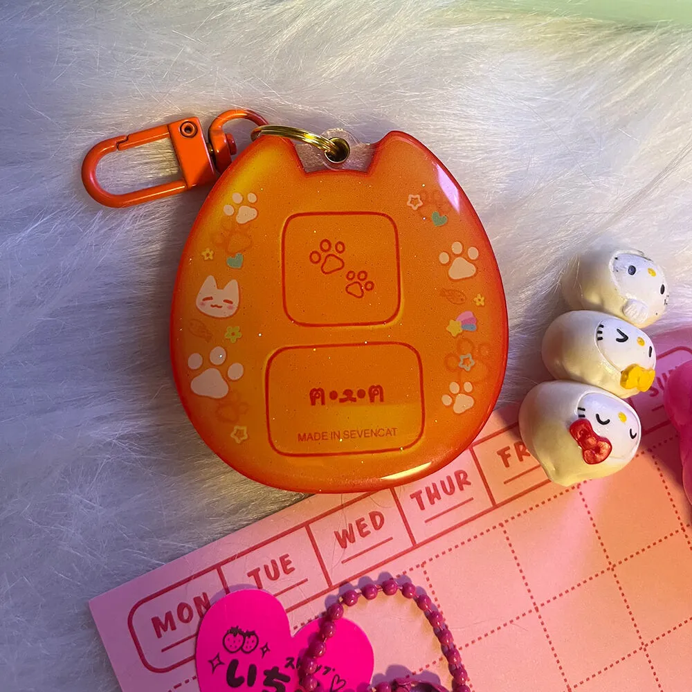 Tamagotchi Photo Pendant Orange