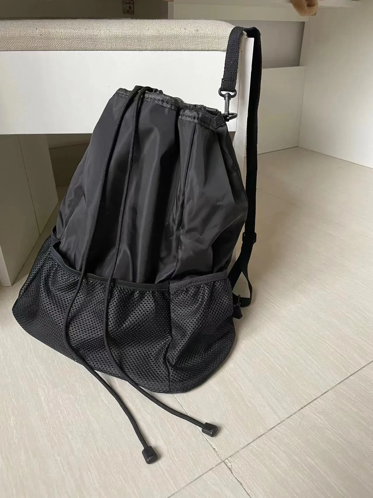 UAKISS  - Simple Large Capacity Nylon Backpack Korean Personality Fashion Trend Shoulder Pack Modern Harejuku Style All-match Travel Bags