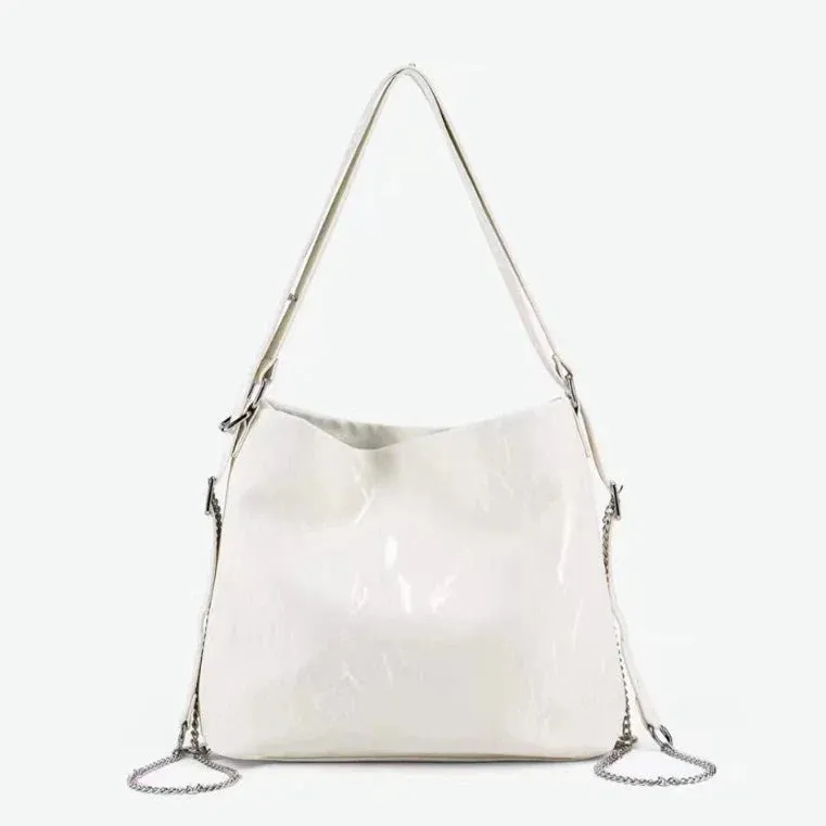 UAKISS  -  Y2k Aesthetic Luxury Design All Match Underarm Handbags Streetwear Women Trendy Shoulder Bags Preppy Sweet Girls Simple Backpack