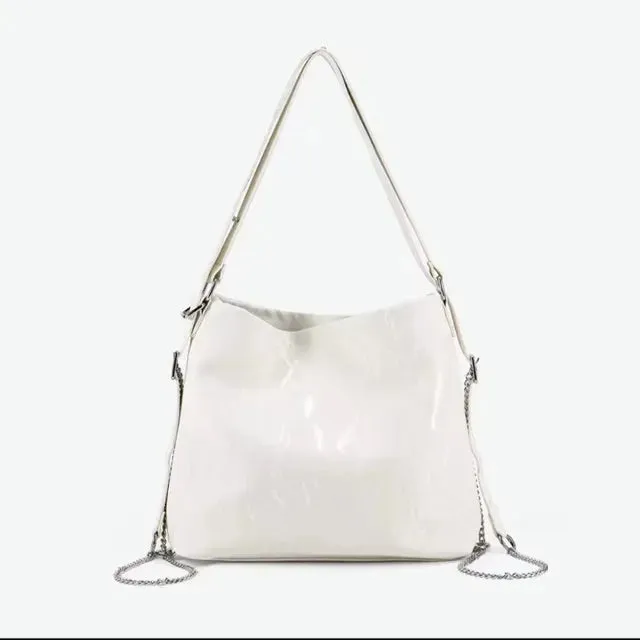 UAKISS  -  Y2k Aesthetic Luxury Design All Match Underarm Handbags Streetwear Women Trendy Shoulder Bags Preppy Sweet Girls Simple Backpack