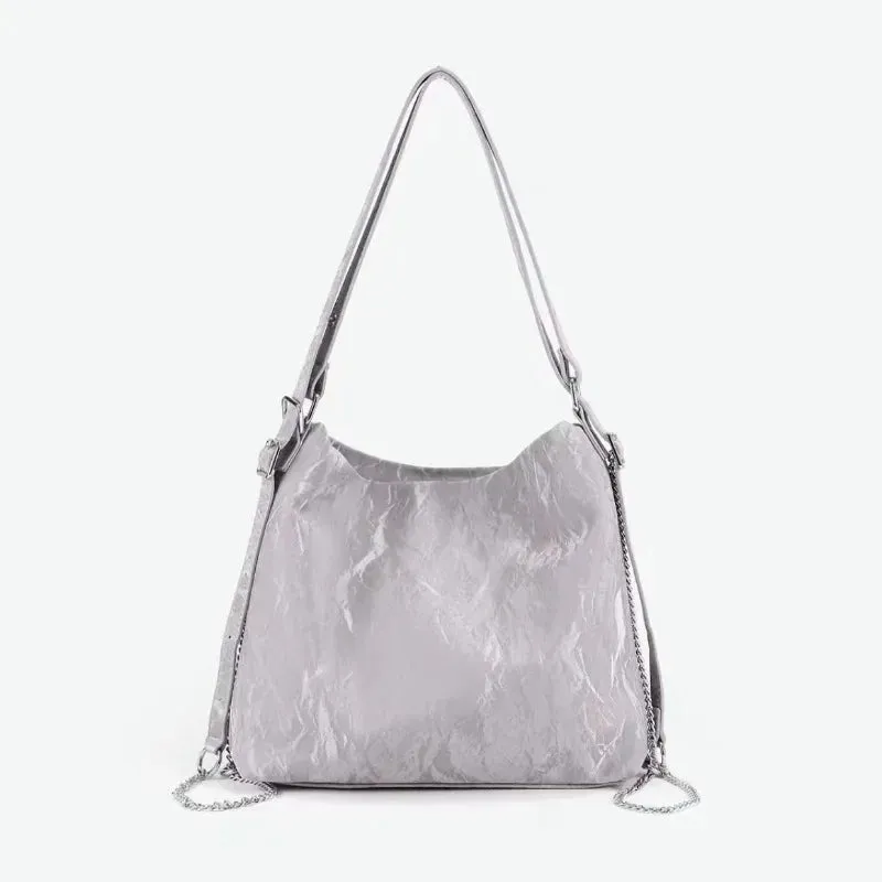UAKISS  -  Y2k Aesthetic Luxury Design All Match Underarm Handbags Streetwear Women Trendy Shoulder Bags Preppy Sweet Girls Simple Backpack