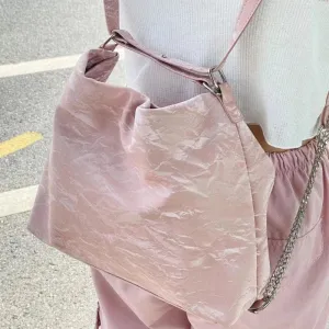 UAKISS  -  Y2k Aesthetic Luxury Design All Match Underarm Handbags Streetwear Women Trendy Shoulder Bags Preppy Sweet Girls Simple Backpack