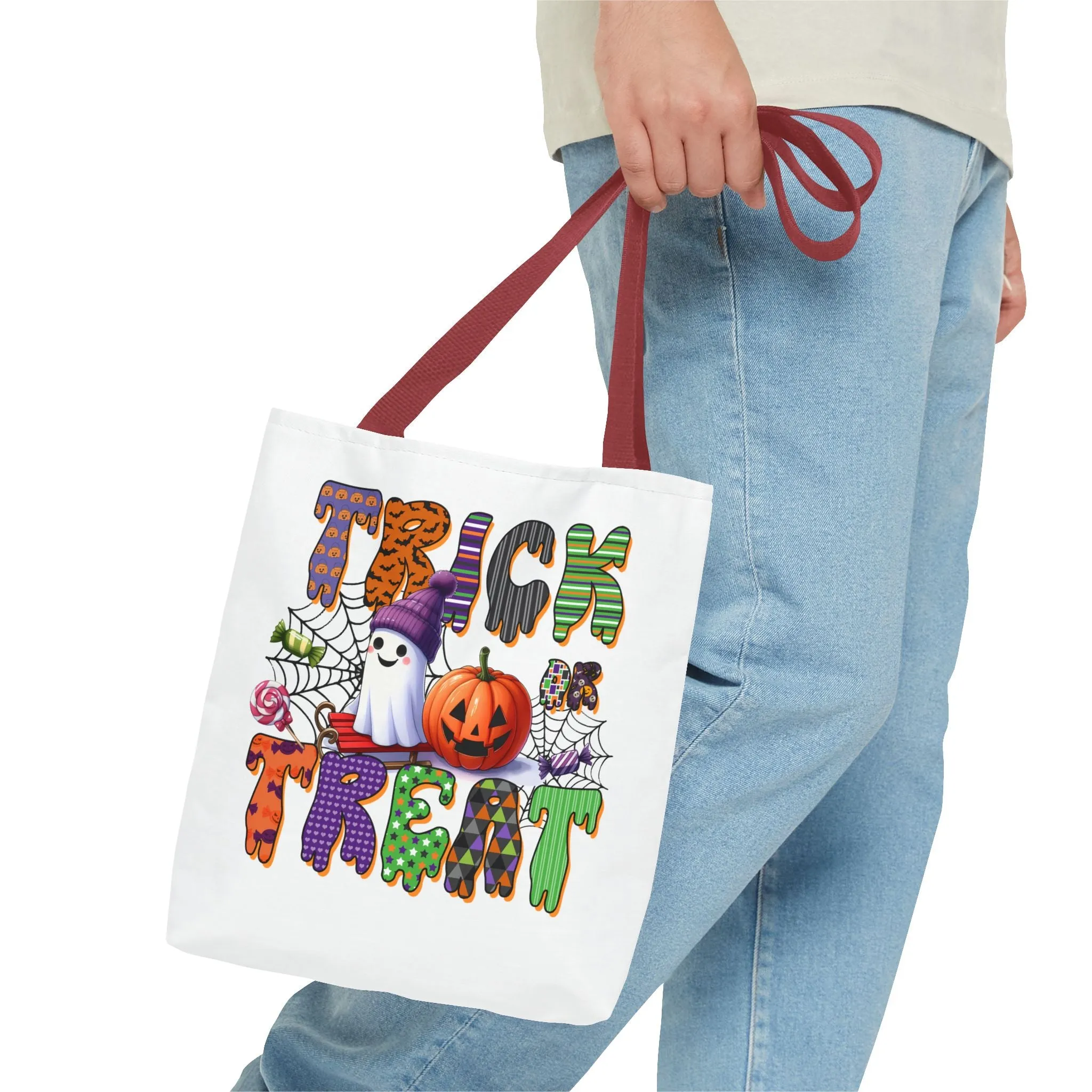 Whimsical Trick or Treat Tote Bag