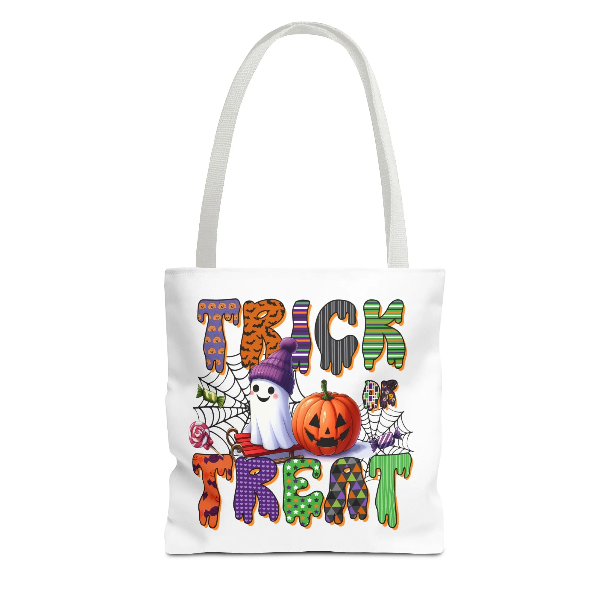 Whimsical Trick or Treat Tote Bag