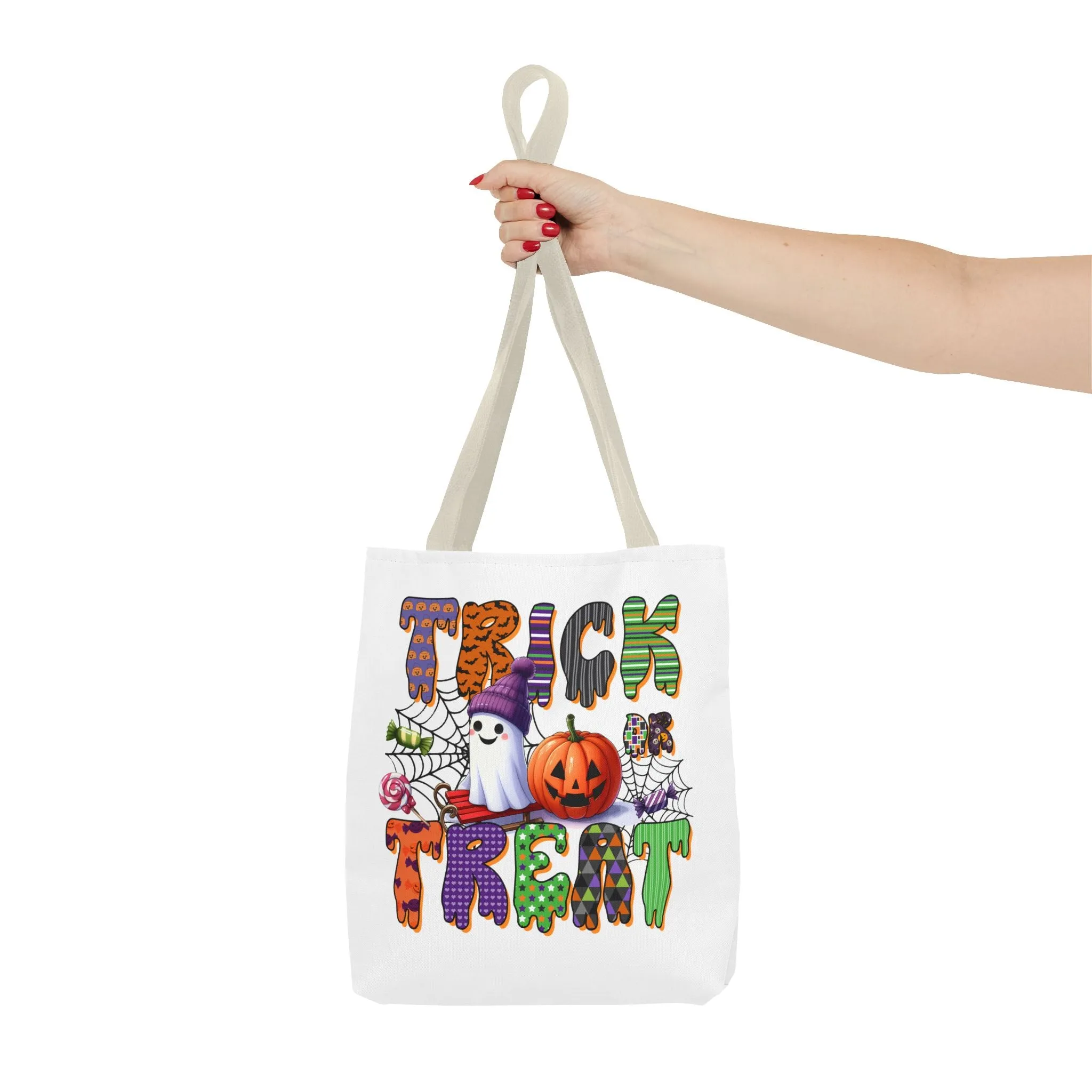 Whimsical Trick or Treat Tote Bag
