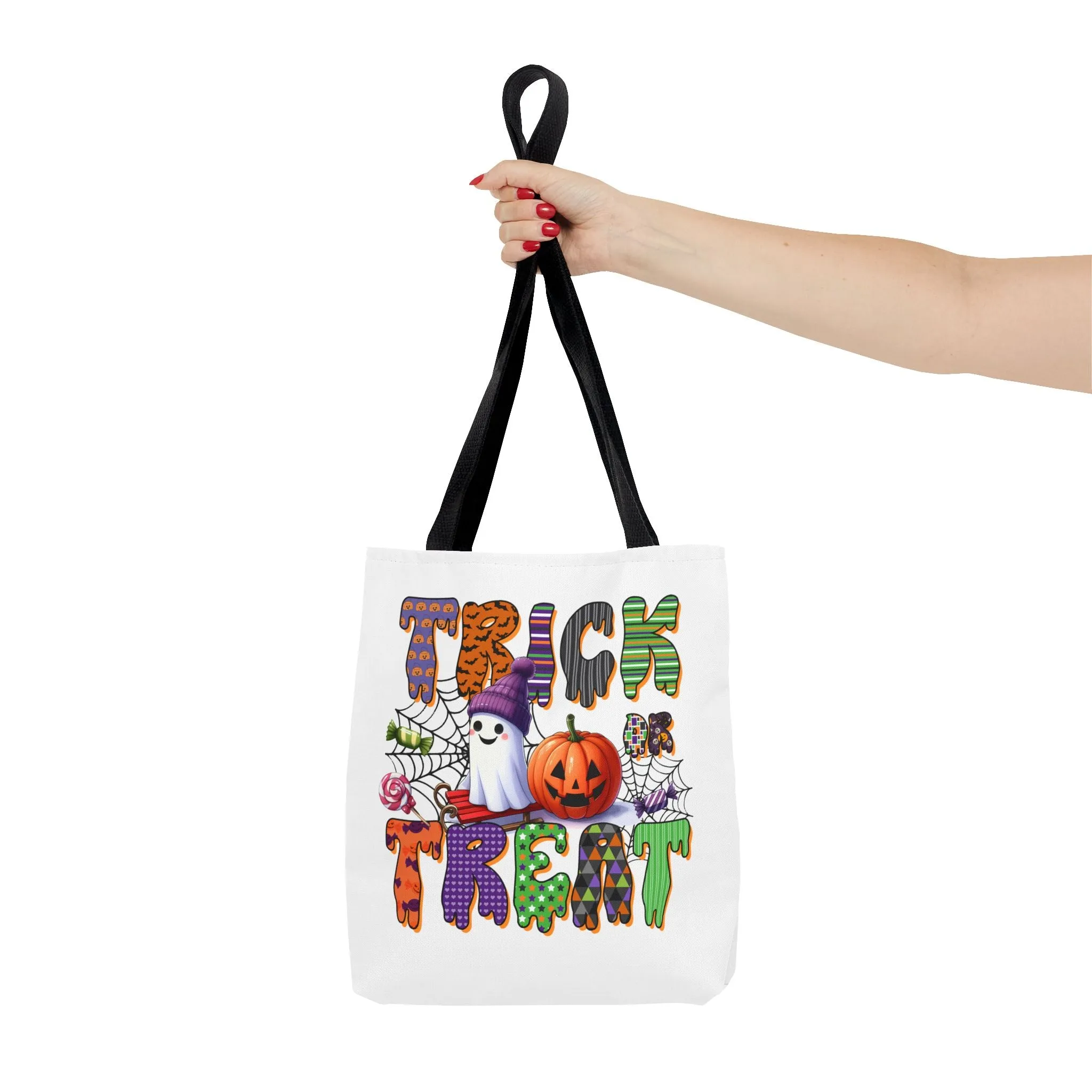 Whimsical Trick or Treat Tote Bag