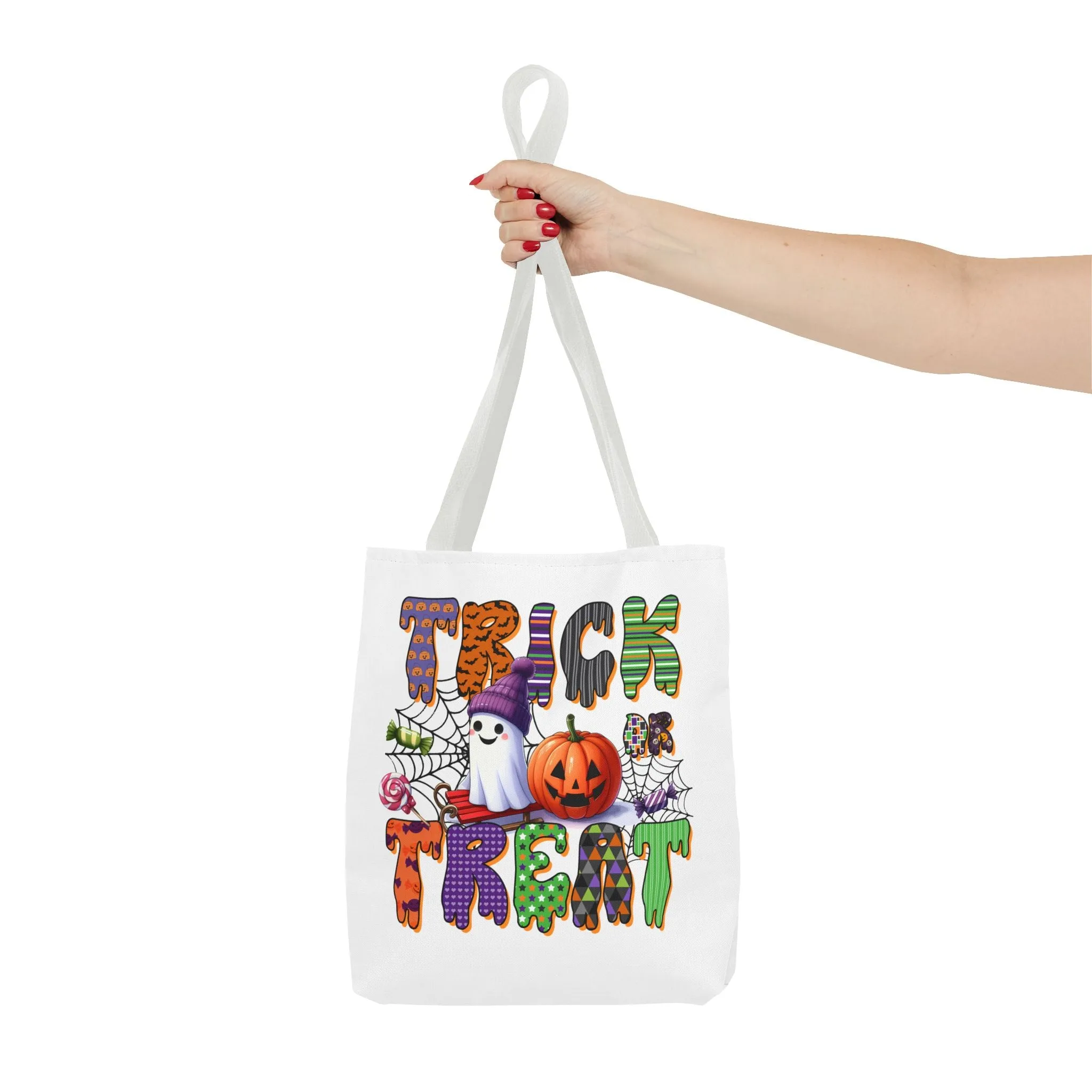 Whimsical Trick or Treat Tote Bag